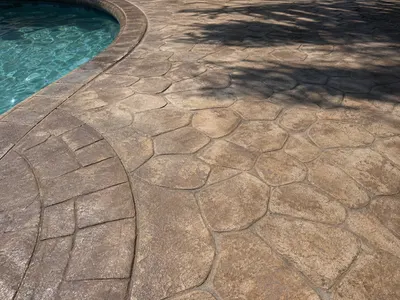 why old stamped concrete fades in Florida — Sarasota homeowner guide