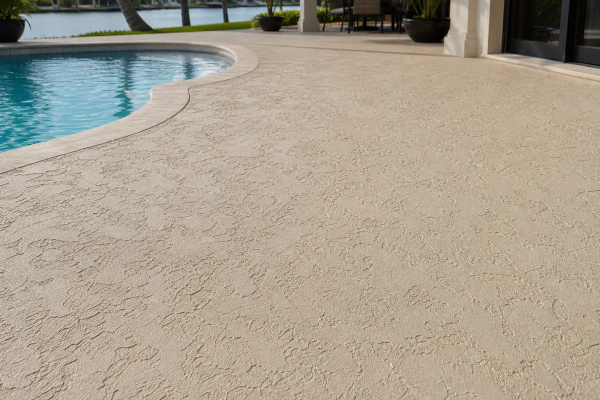 Knockdown texture overlays example for Concrete Overlays