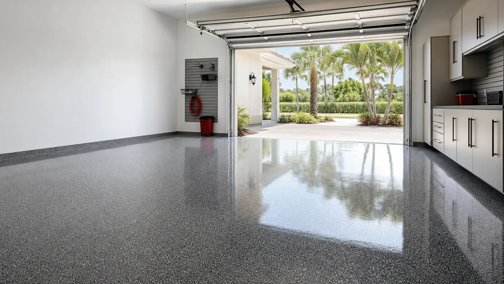 epoxy flooring in Sarasota, Florida by Concrete Decor Pros