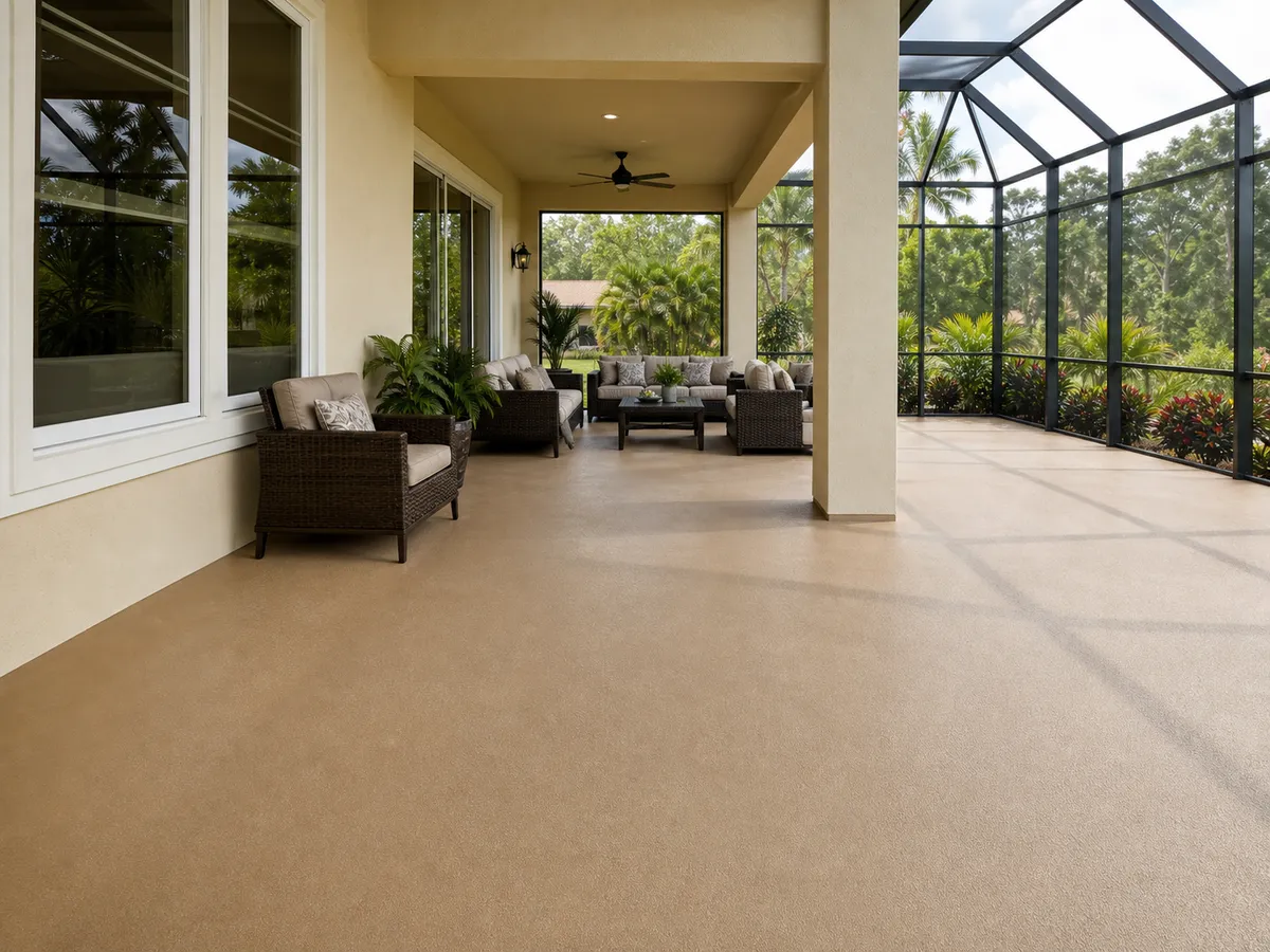 lanai coating in Lakewood Ranch, Florida