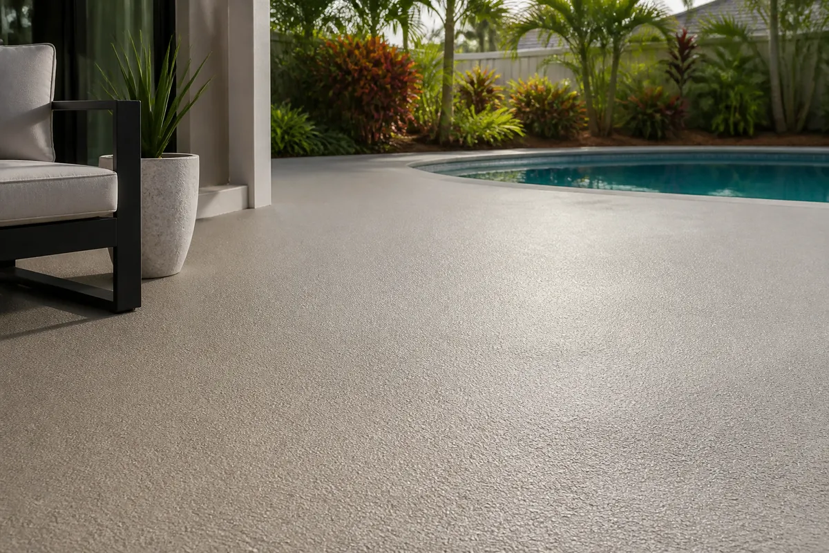 Textured patio coatings example for Patio Coatings