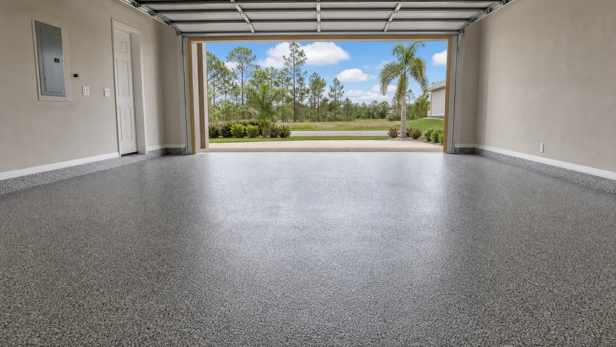 residential decorative concrete coating in North Port, Florida