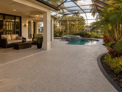 concrete coating services in Sarasota, Florida