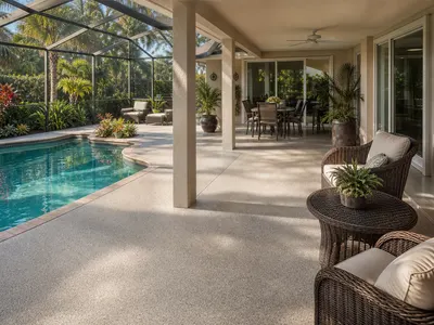 concrete coating services in Venice, Florida